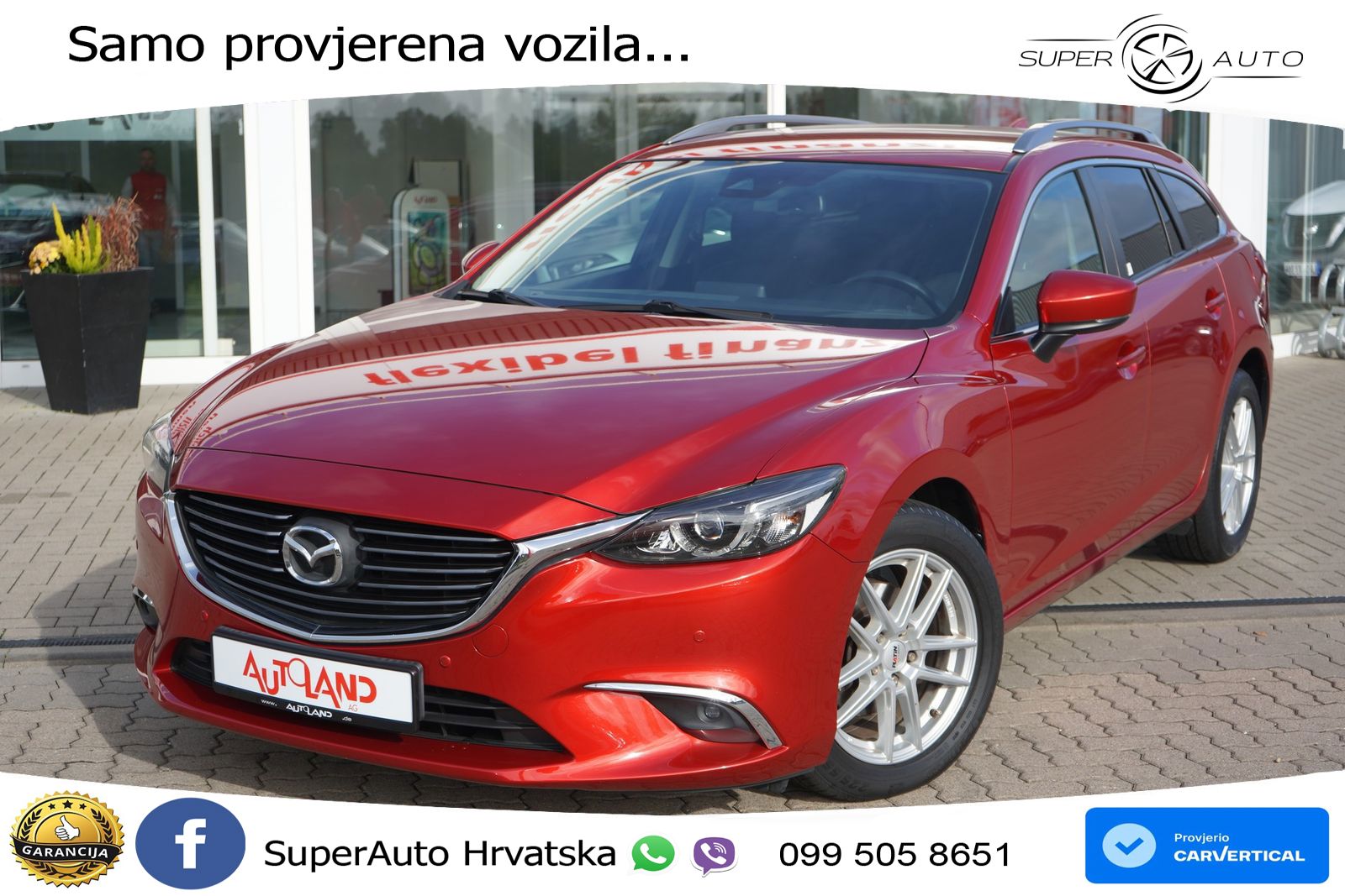 Mazda 6 Sport Combi 2.0 SKYACTIV-G (145 KS)
