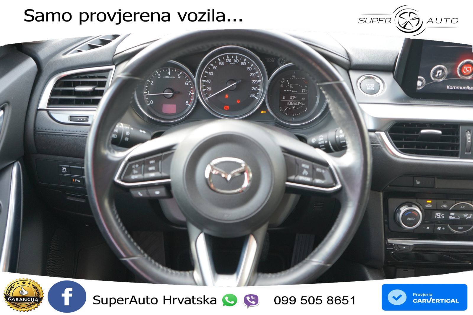 Mazda 6 Sport Combi 2.0 SKYACTIV-G (145 KS)