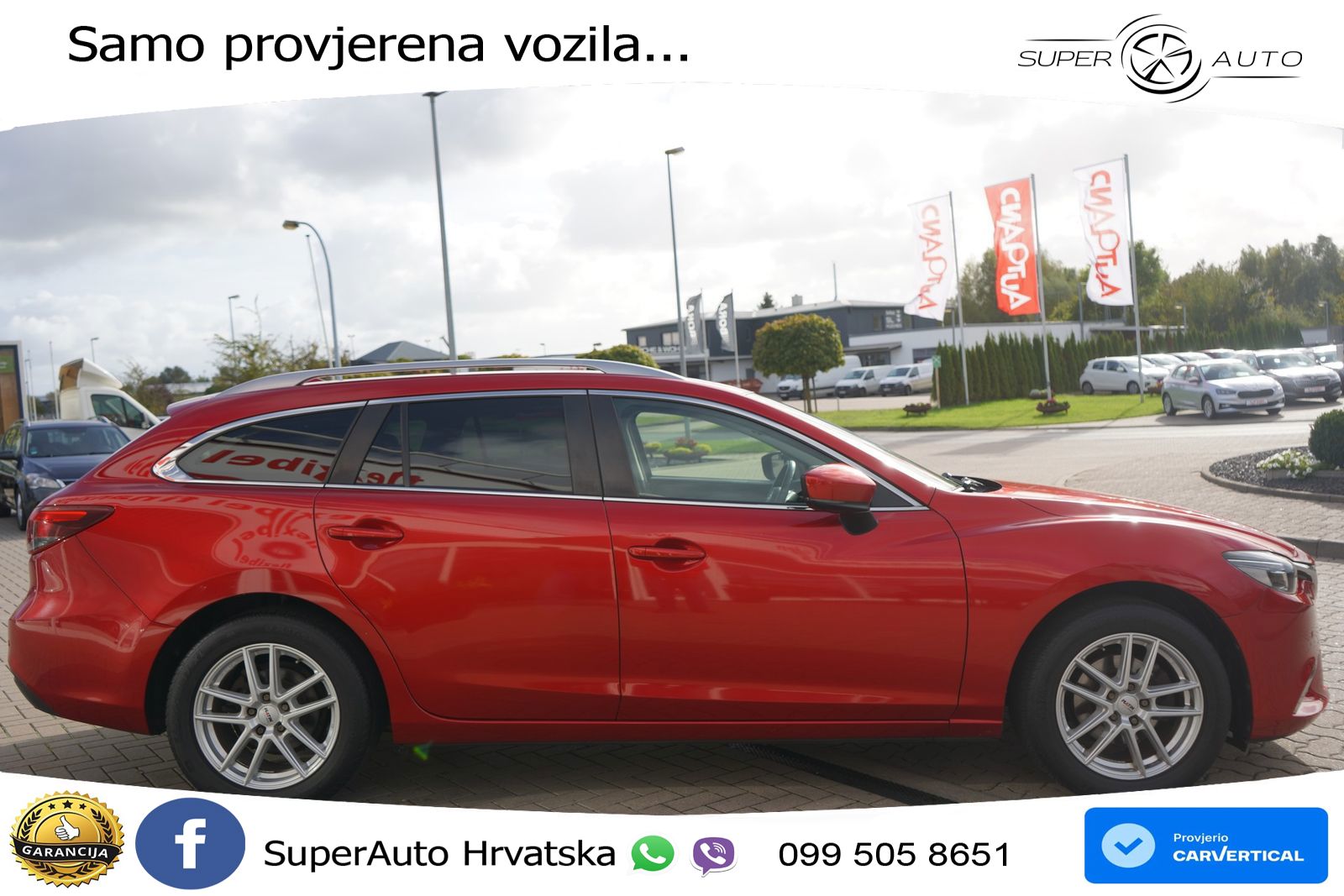 Mazda 6 Sport Combi 2.0 SKYACTIV-G (145 KS)