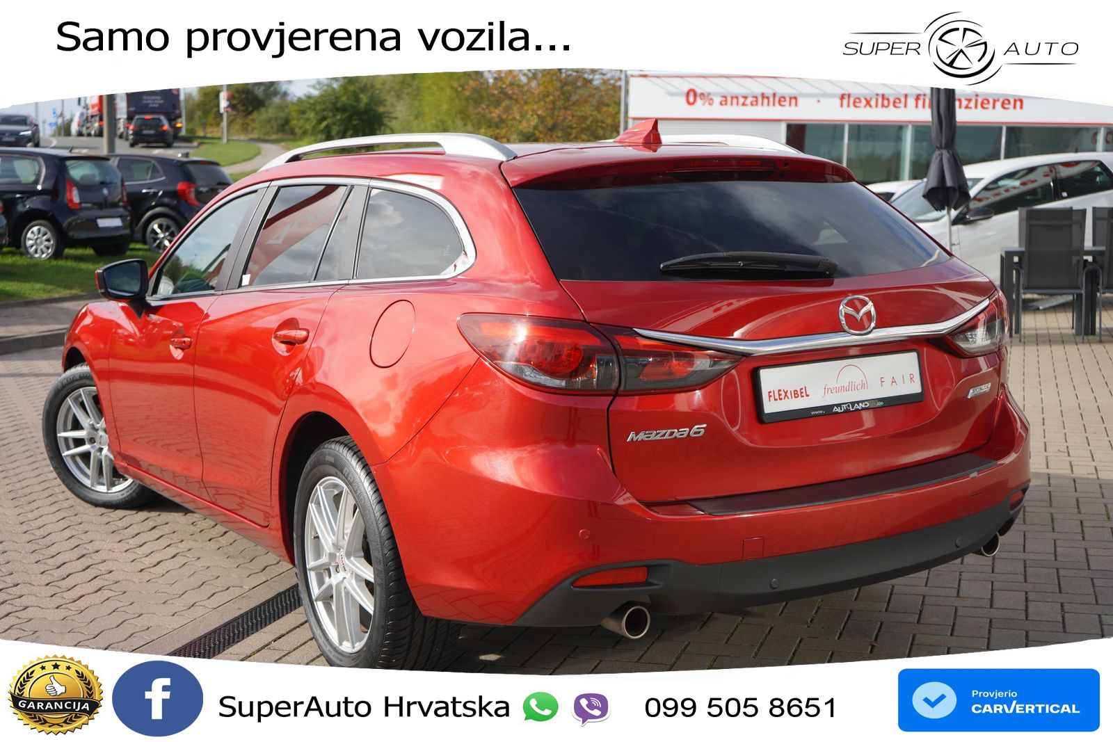 Mazda 6 Sport Combi 2.0 SKYACTIV-G (145 KS)