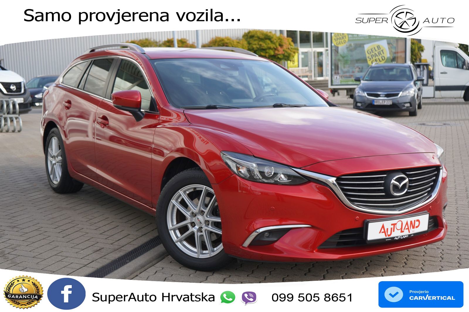 Mazda 6 Sport Combi 2.0 SKYACTIV-G (145 KS)