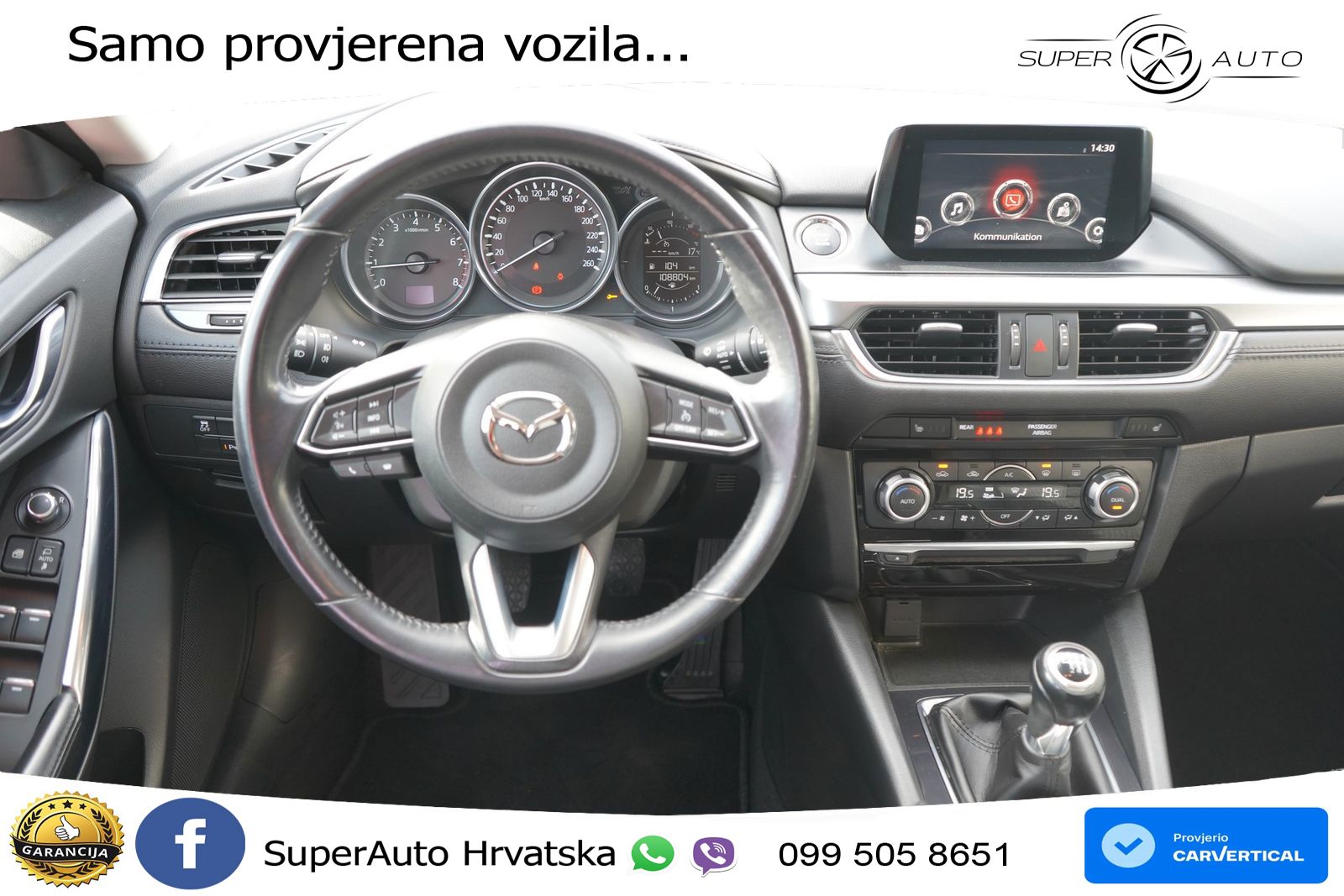 Mazda 6 Sport Combi 2.0 SKYACTIV-G (145 KS)