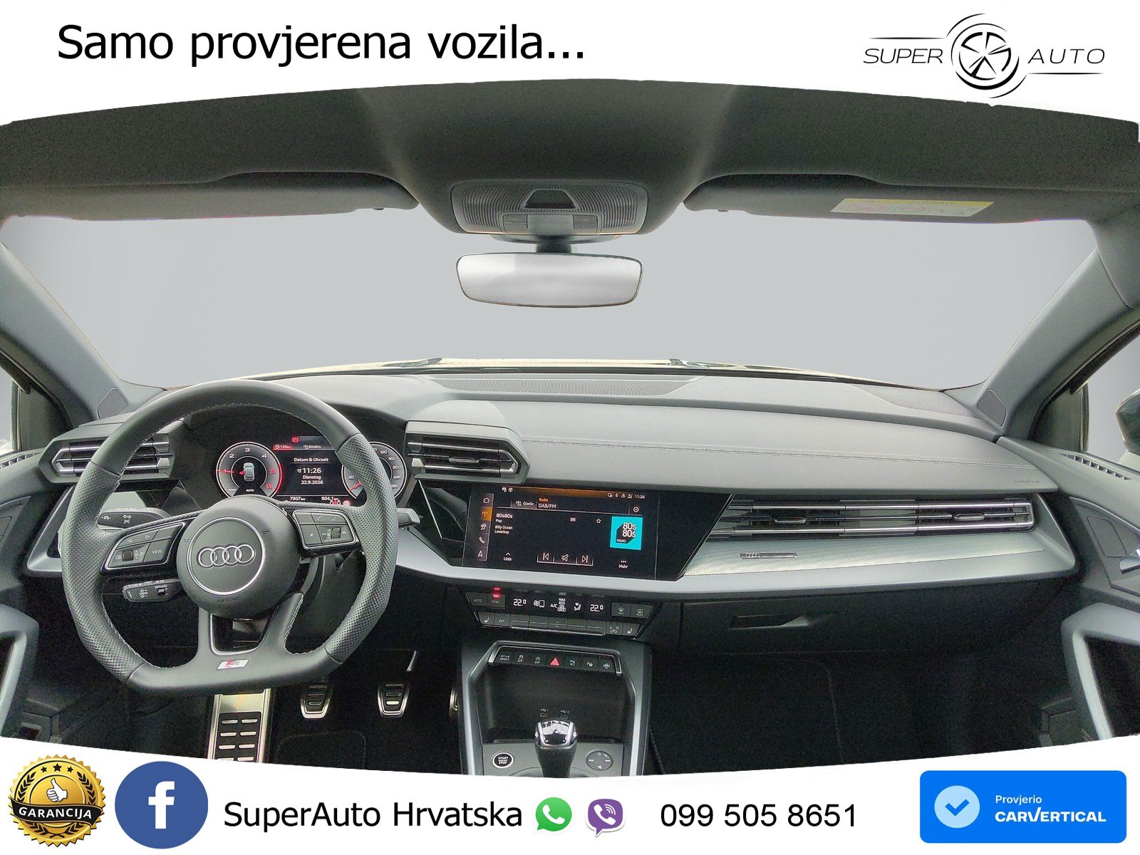 Audi A3 30 TDI (116 KS) S line LED+GR SJED+ACC