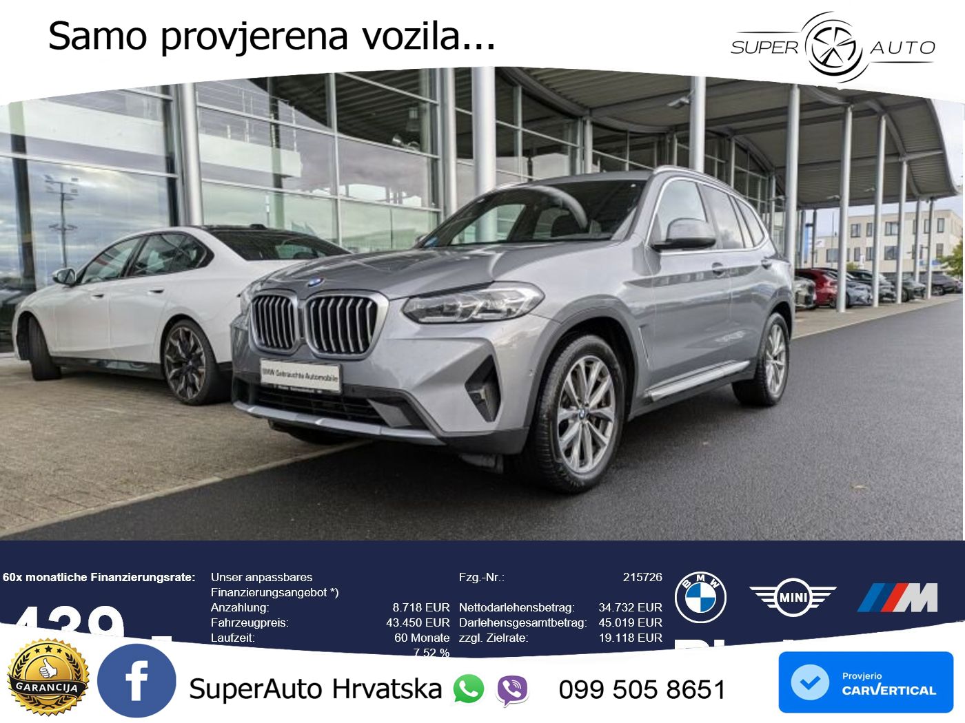 BMW X3 30d xDrive Steptronic