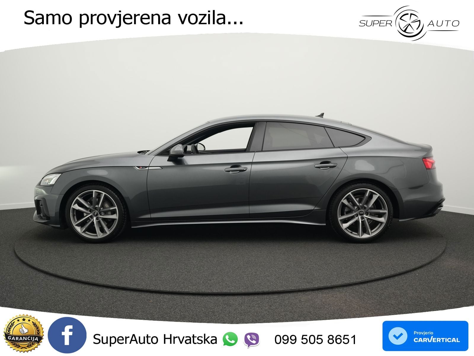 Audi A5 Sportback  40 TFSI (204 KS) quattro S tronic 2x S line MATRIX+GR SJED+KAM