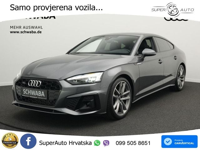 Audi A5 Sportback  40 TFSI (204 KS) quattro S tronic 2x S line MATRIX+GR SJED+KAM