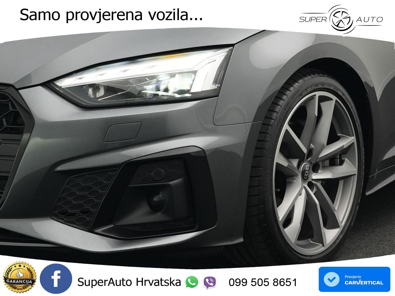 Audi A5 Sportback  40 TFSI (204 KS) quattro S tronic 2x S line MATRIX+GR SJED+KAM