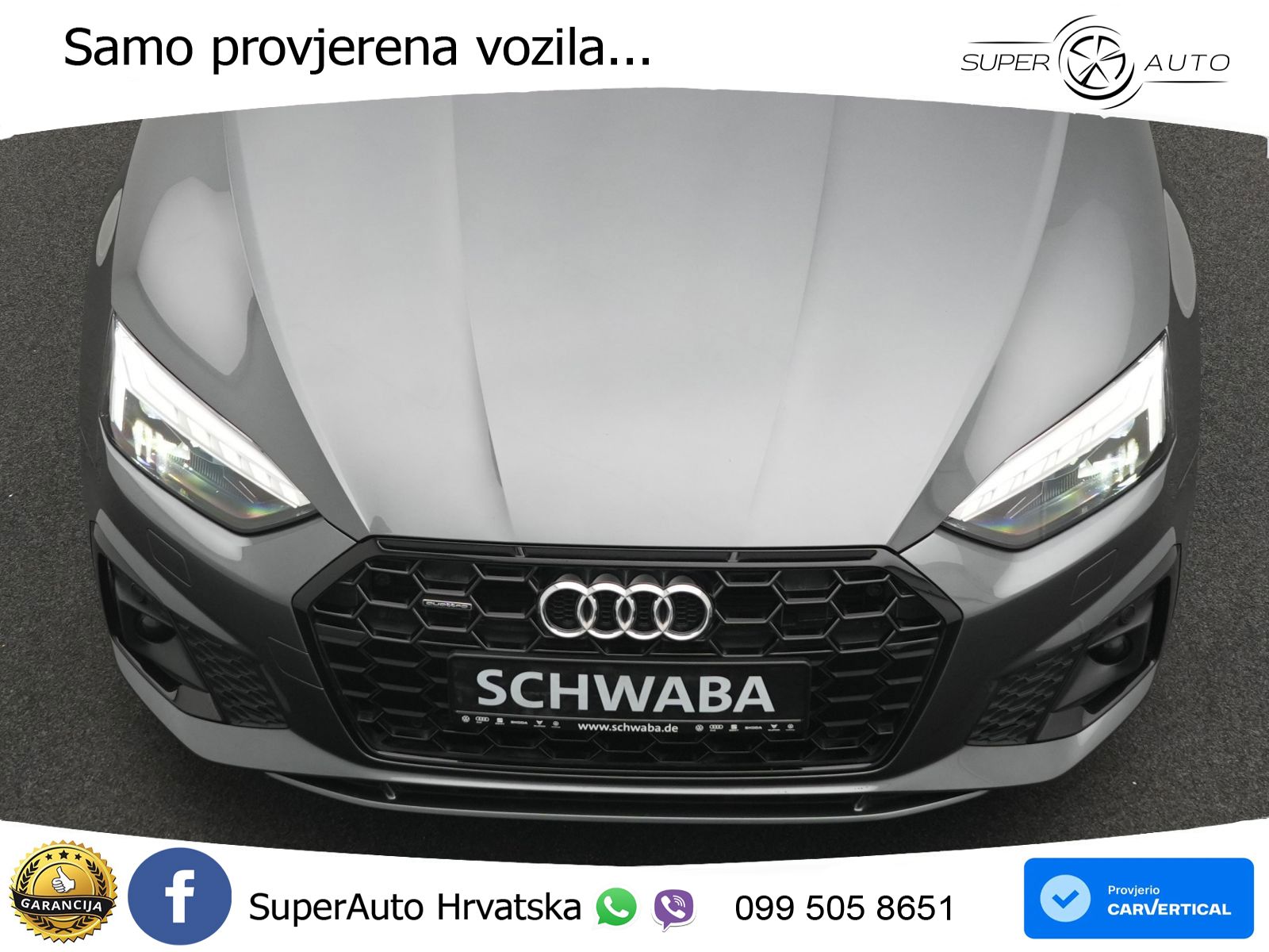 Audi A5 Sportback  40 TFSI (204 KS) quattro S tronic 2x S line MATRIX+GR SJED+KAM