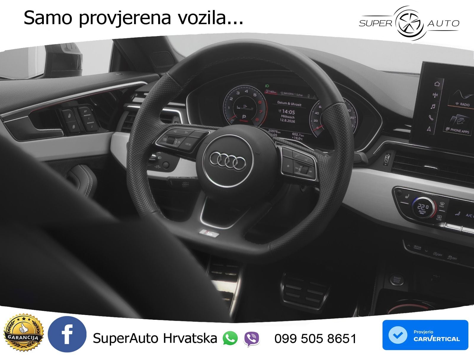 Audi A5 Sportback  40 TFSI (204 KS) quattro S tronic 2x S line MATRIX+GR SJED+KAM