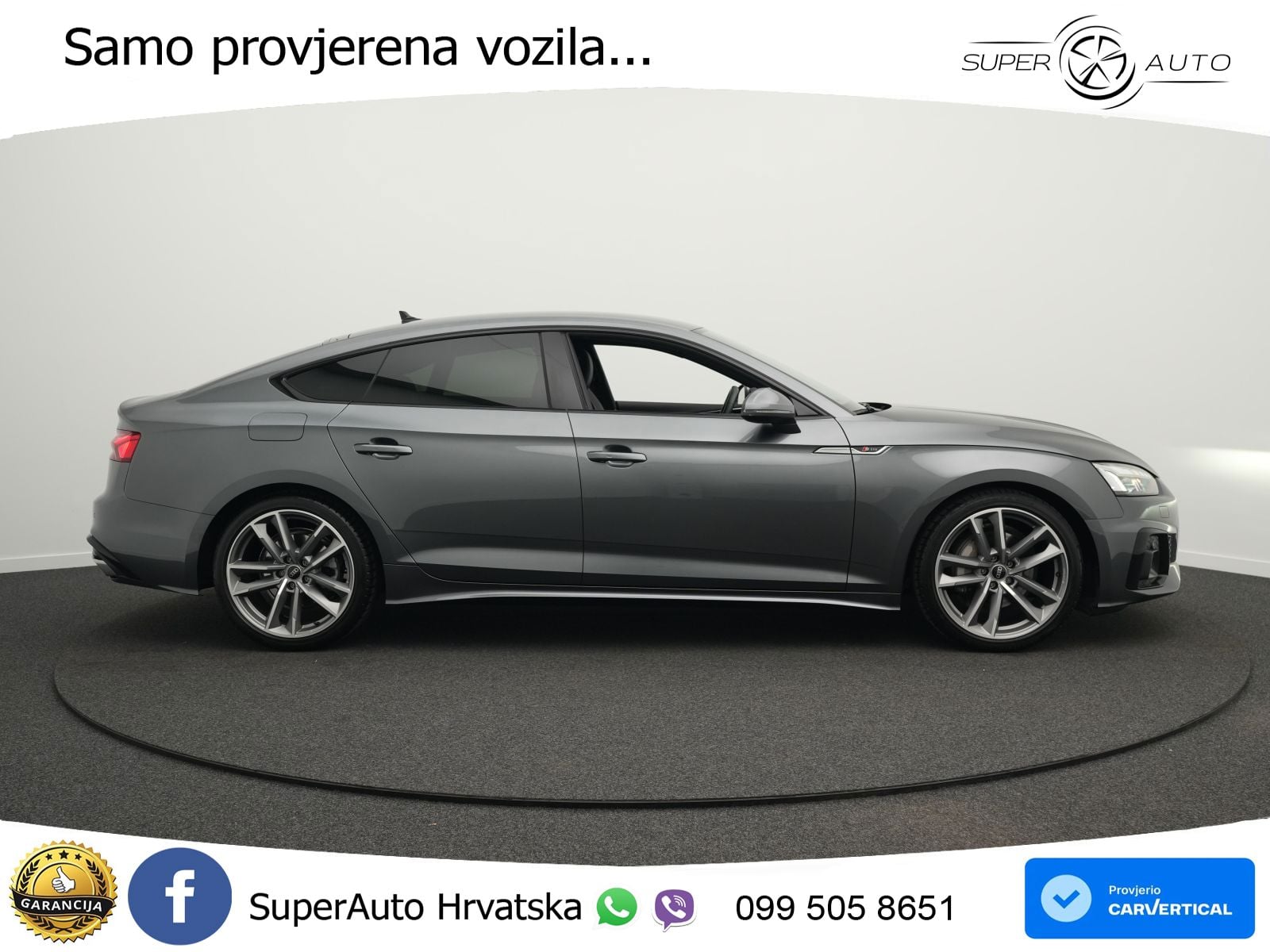 Audi A5 Sportback  40 TFSI (204 KS) quattro S tronic 2x S line MATRIX+GR SJED+KAM