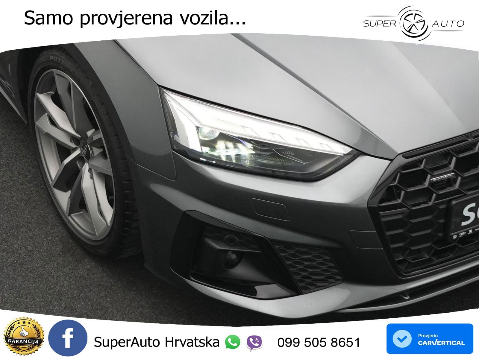 Audi A5 Sportback  40 TFSI (204 KS) quattro S tronic 2x S line MATRIX+GR SJED+KAM