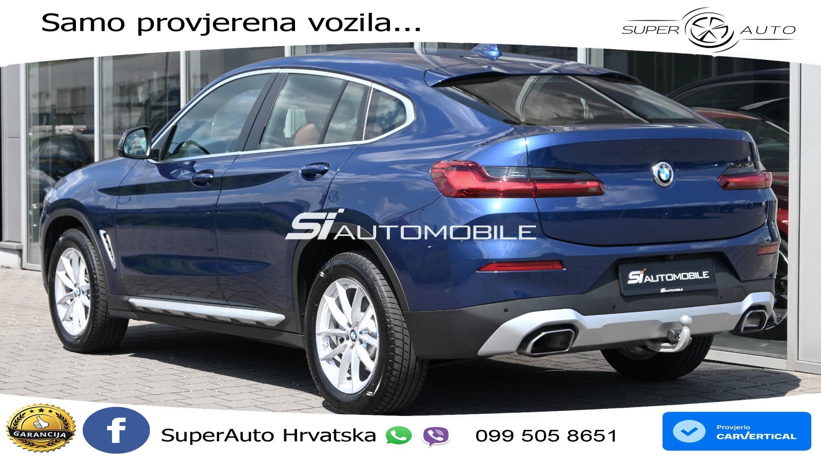 BMW X4 30d (286 KS) xDrive Steptronic LED+GR SJED+ACC