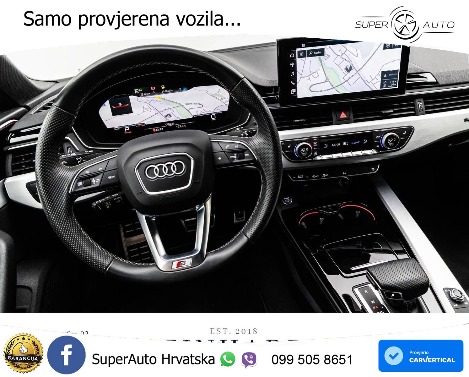 Audi A5 Sportback 45 TFSI (265 KS) quattro S tronic 2x S line MATRIX+GR SJED+KAM