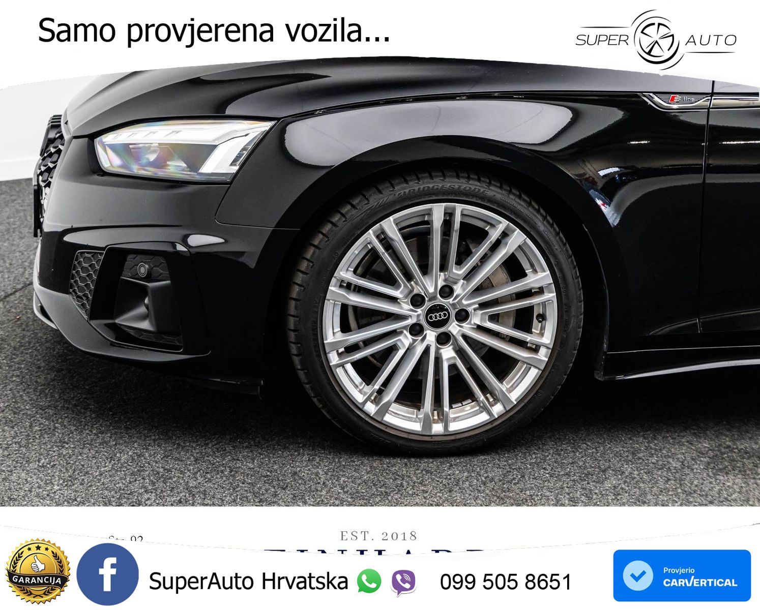 Audi A5 Sportback 45 TFSI (265 KS) quattro S tronic 2x S line MATRIX+GR SJED+KAM