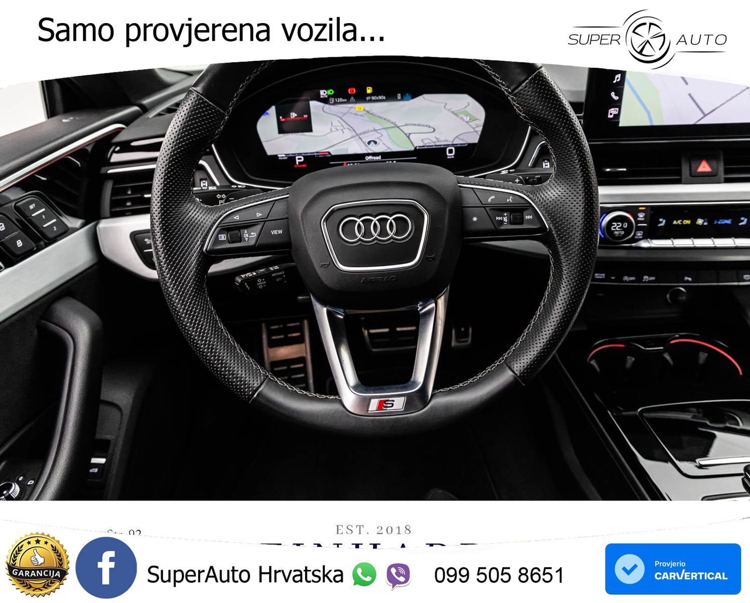 Audi A5 Sportback 45 TFSI (265 KS) quattro S tronic 2x S line MATRIX+GR SJED+KAM