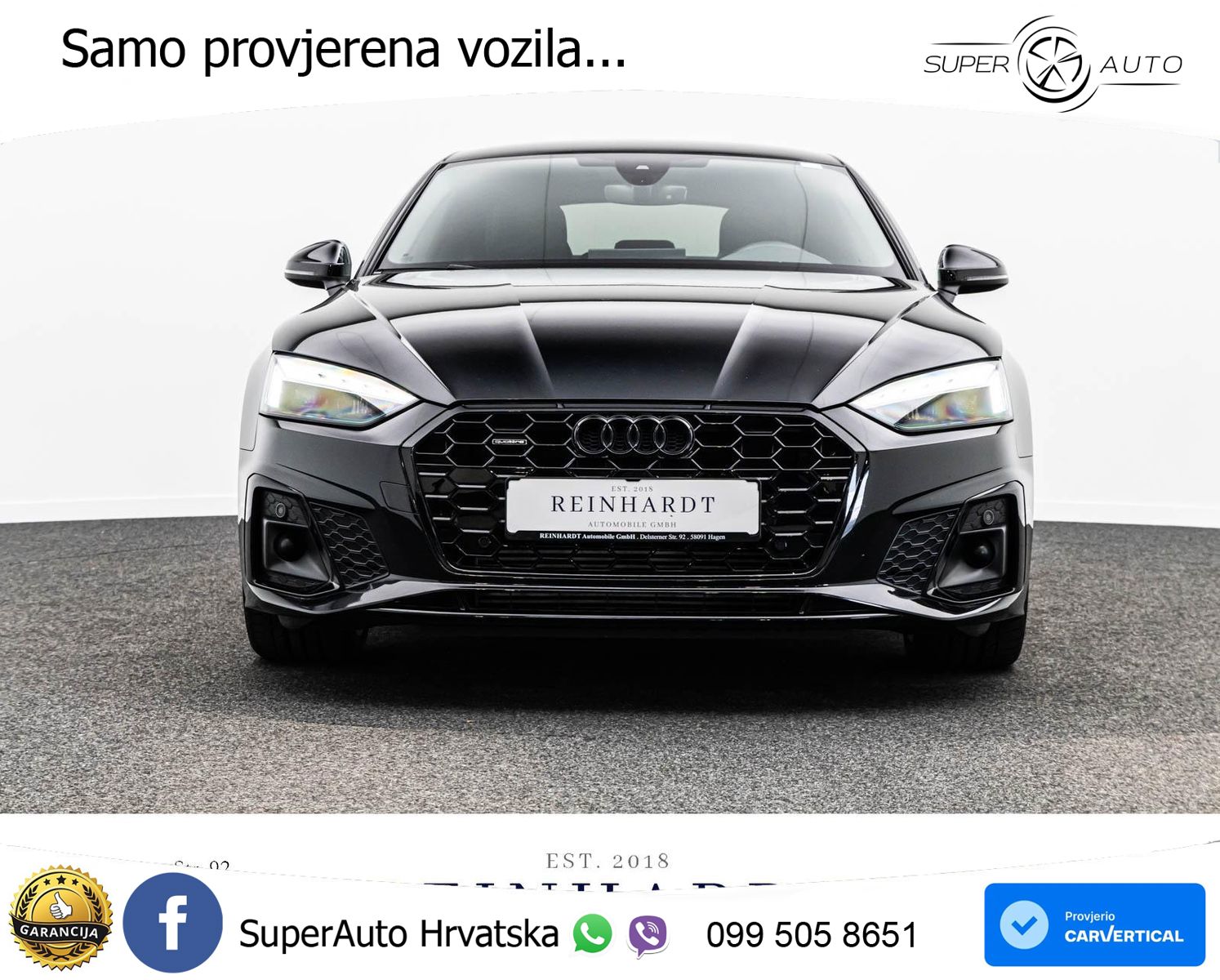 Audi A5 Sportback 45 TFSI (265 KS) quattro S tronic 2x S line MATRIX+GR SJED+KAM