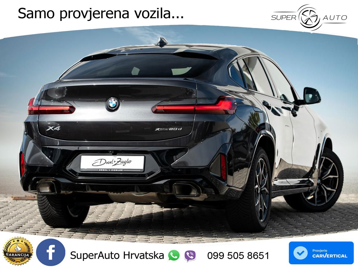 BMW X4 20d (190 KS) xDrive Steptronic M Sport LED+GR SJED+ACC