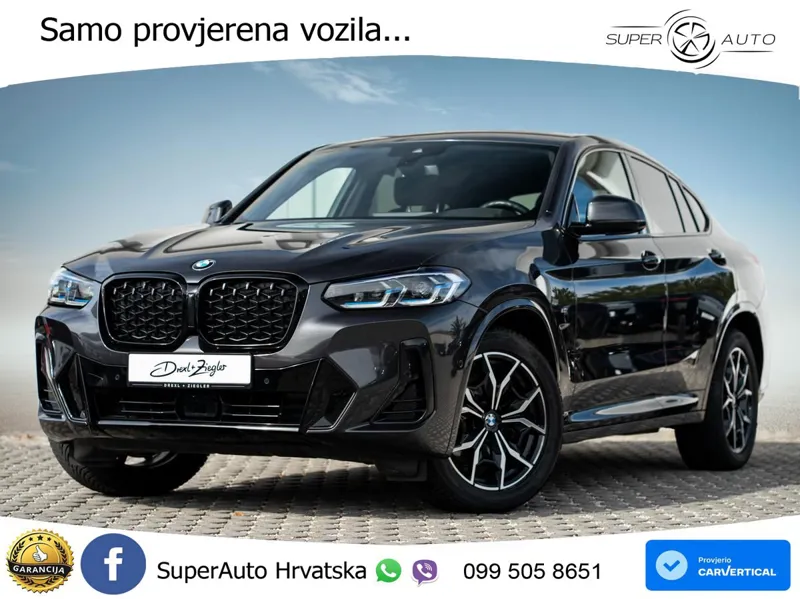 BMW X4 20d (190 KS) xDrive Steptronic M Sport LED+GR SJED+ACC