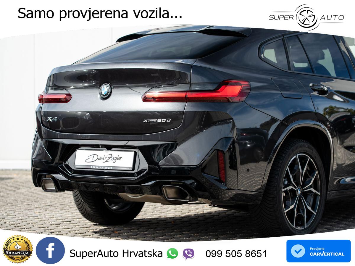 BMW X4 20d (190 KS) xDrive Steptronic M Sport LED+GR SJED+ACC