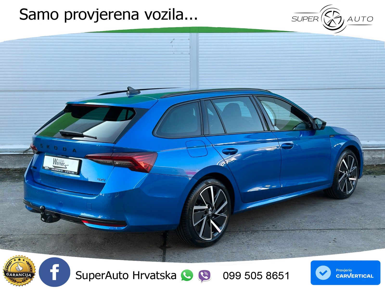 Škoda Octavia Combi 2.0 TSI (204 KS) 4x4 DSG SportLine MATRIX+GR SJED+KAM