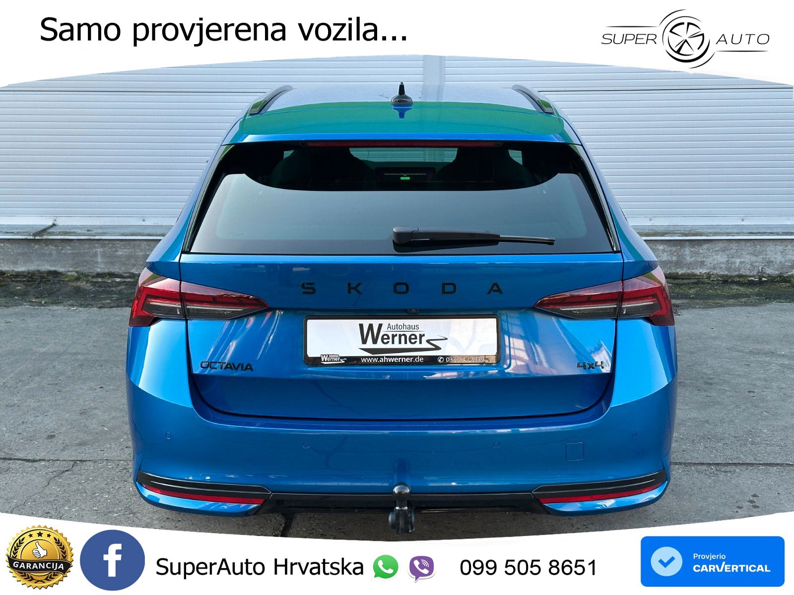 Škoda Octavia Combi 2.0 TSI (204 KS) 4x4 DSG SportLine MATRIX+GR SJED+KAM
