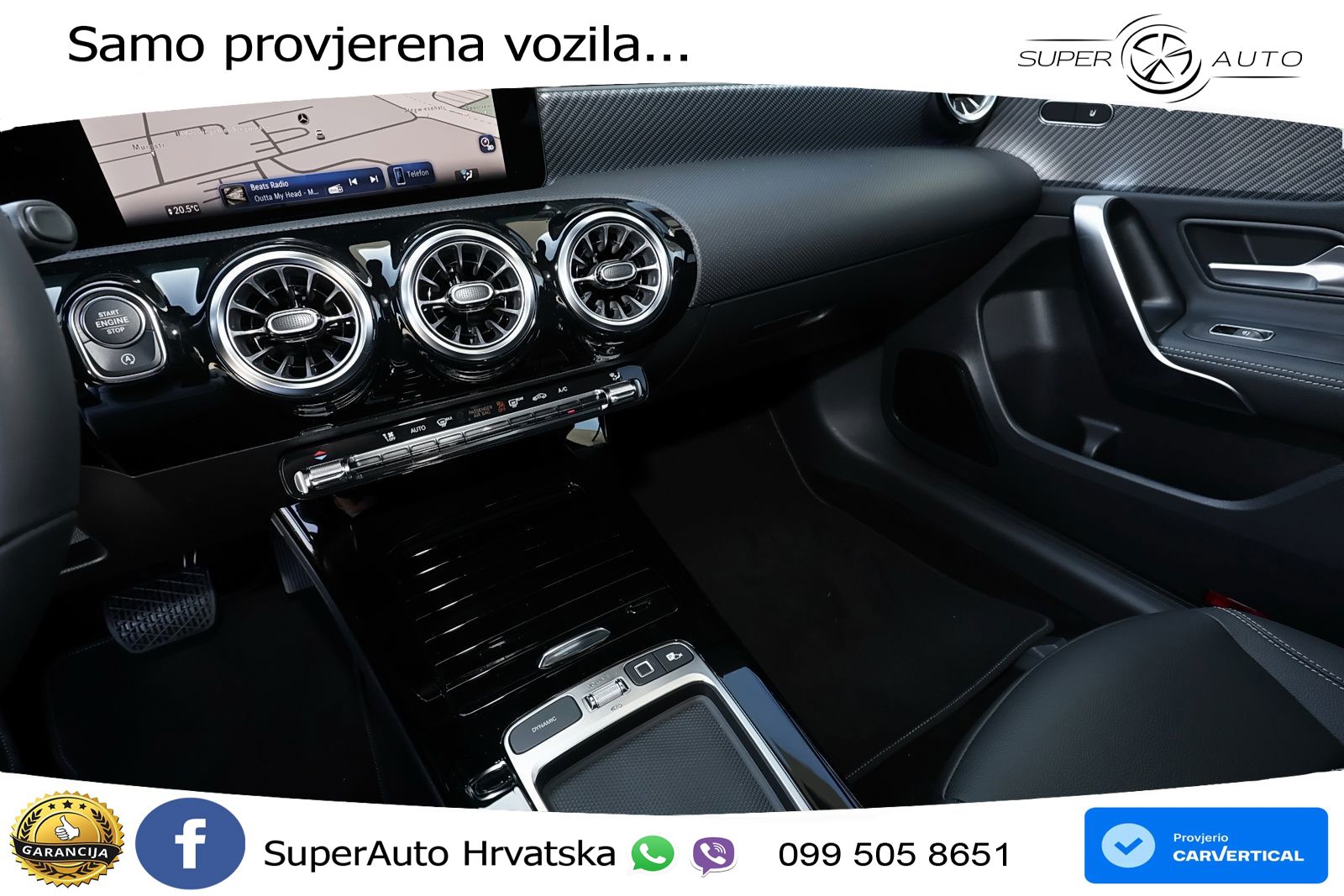 Mercedes-Benz A 200 7G-DCT LED+GR SJED+ACC