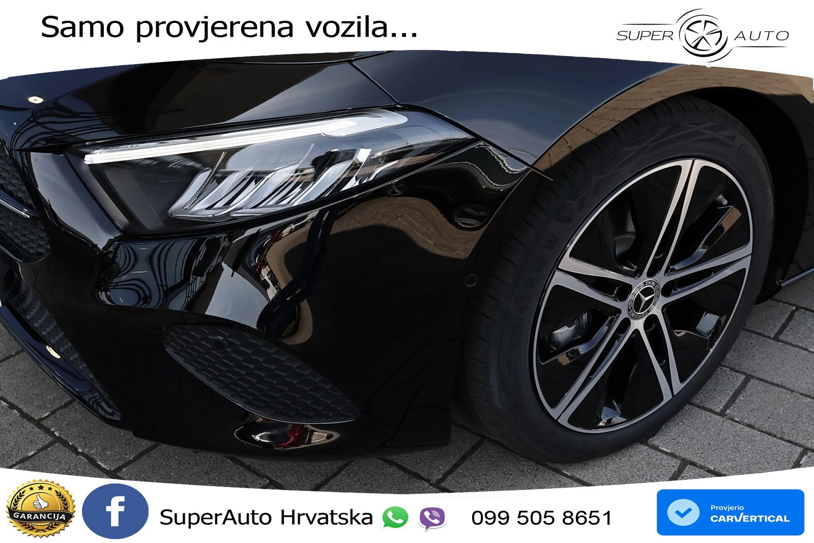 Mercedes-Benz A 200 7G-DCT LED+GR SJED+ACC