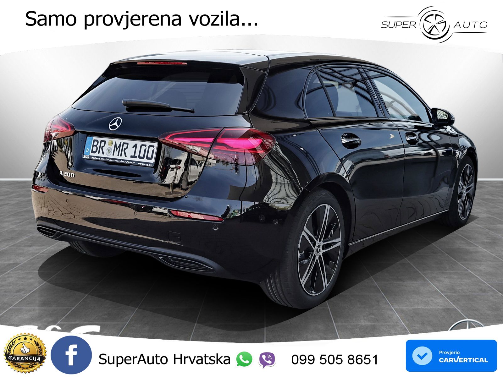 Mercedes-Benz A 200 7G-DCT LED+GR SJED+ACC