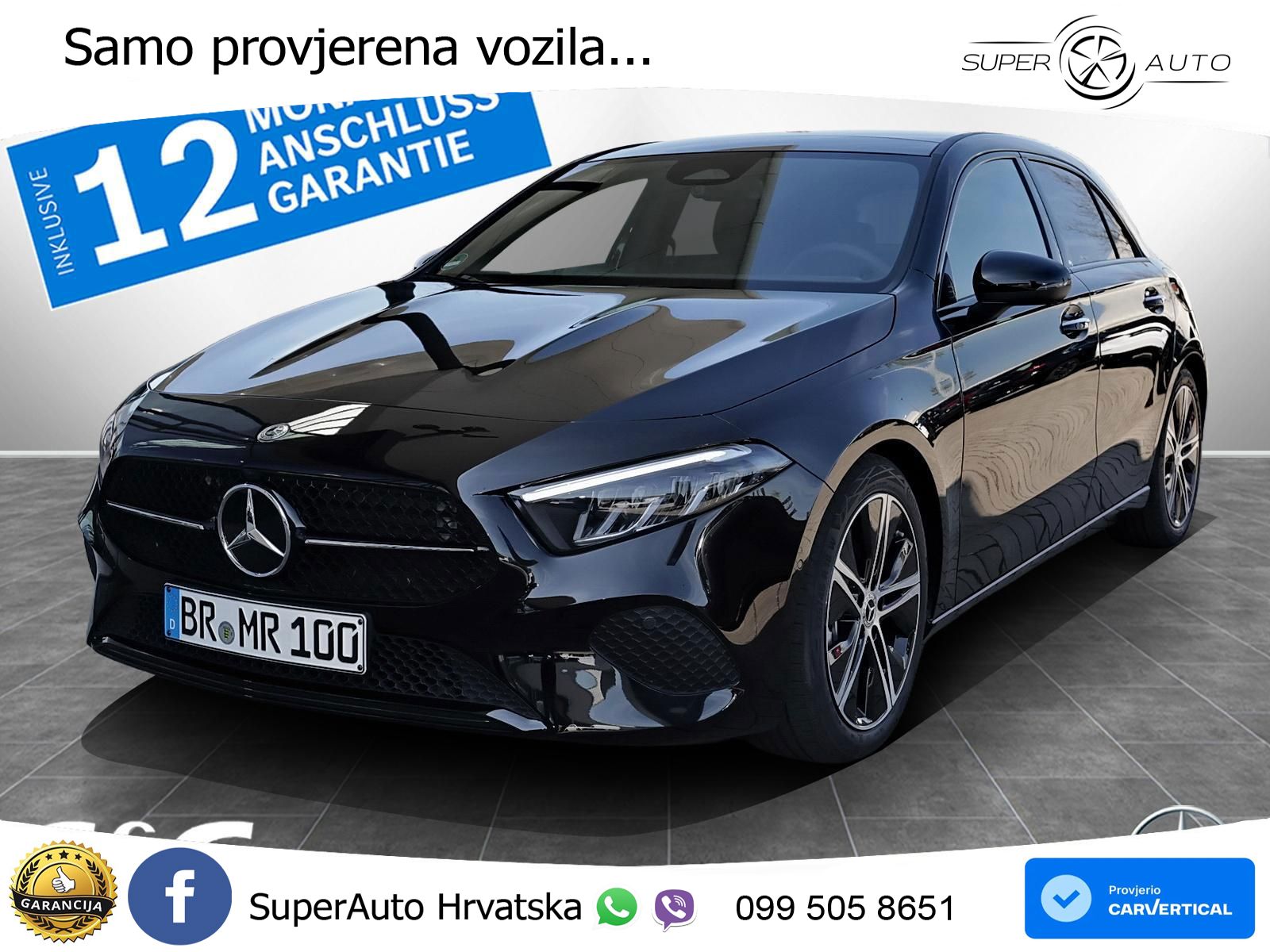 Mercedes-Benz A 200 7G-DCT LED+GR SJED+ACC