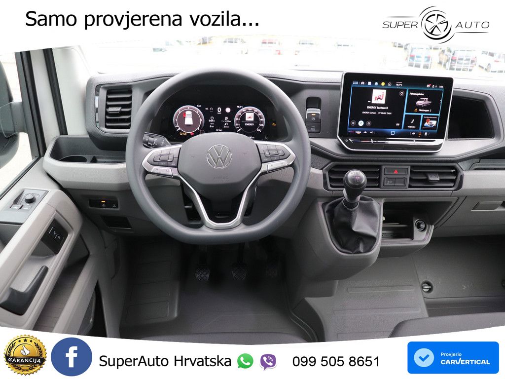 Volkswagen VW Crafter 35 Pritschenwagen DoKa 2.0 l TDI #AHZ 140 KS