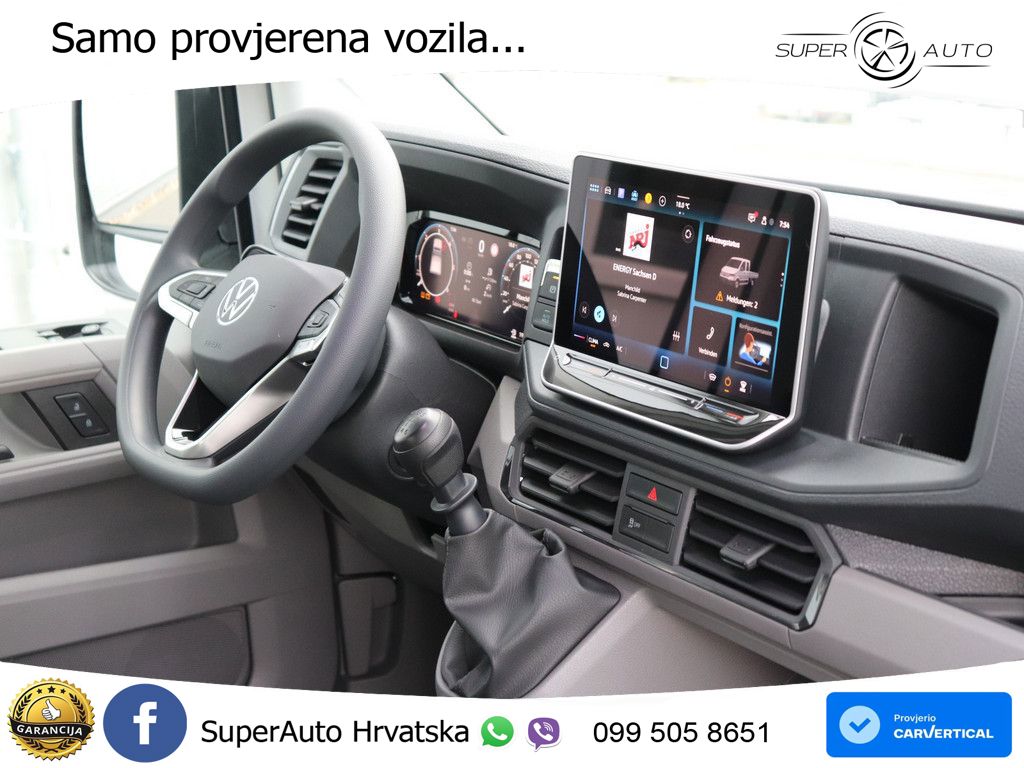 Volkswagen VW Crafter 35 Pritschenwagen DoKa 2.0 l TDI #AHZ 140 KS