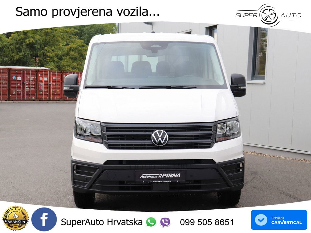Volkswagen VW Crafter 35 Pritschenwagen DoKa 2.0 l TDI #AHZ 140 KS
