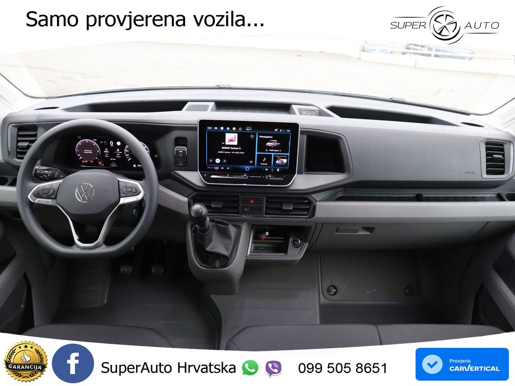 Volkswagen VW Crafter 35 Pritschenwagen DoKa 2.0 l TDI #AHZ 140 KS