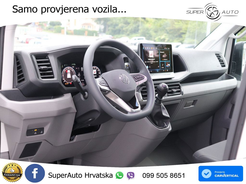 Volkswagen VW Crafter 35 Pritschenwagen DoKa 2.0 l TDI #AHZ 140 KS