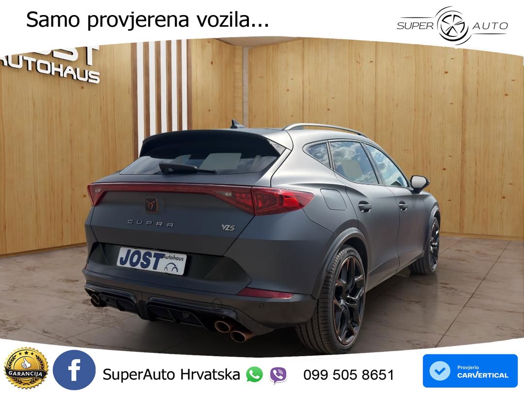 Cupra Formentor VZ5 2.5 TSI (390 KS) 4Drive DSG LED+GR SJED+ACC