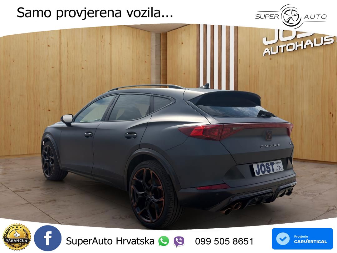 Cupra Formentor VZ5 2.5 TSI (390 KS) 4Drive DSG LED+GR SJED+ACC