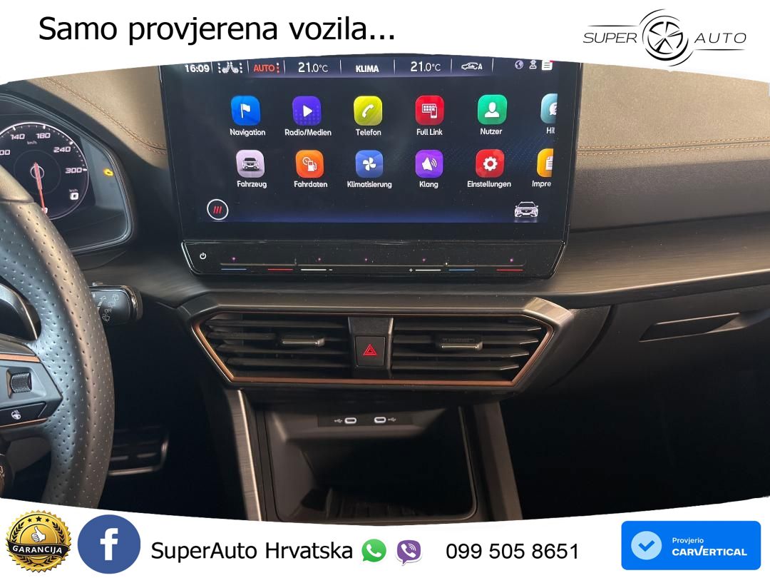 Cupra Formentor VZ5 2.5 TSI (390 KS) 4Drive DSG LED+GR SJED+ACC