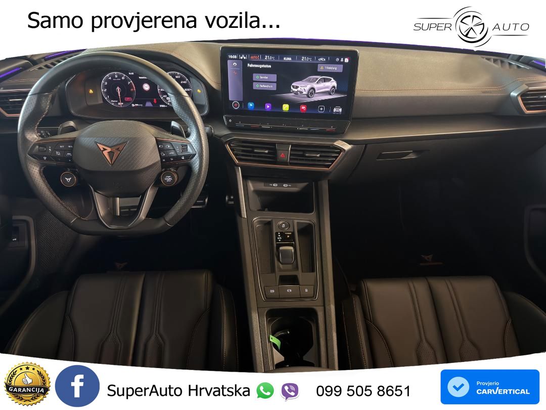 Cupra Formentor VZ5 2.5 TSI (390 KS) 4Drive DSG LED+GR SJED+ACC