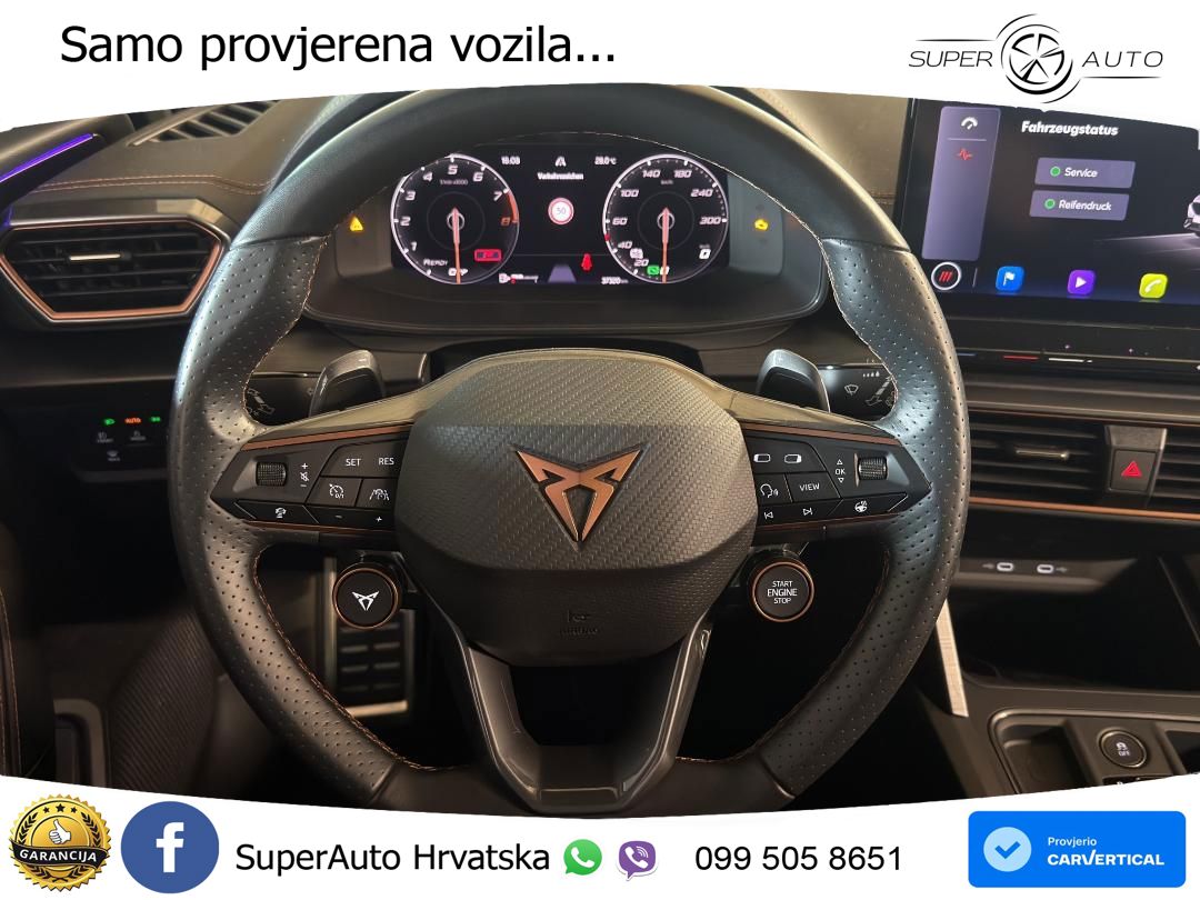 Cupra Formentor VZ5 2.5 TSI (390 KS) 4Drive DSG LED+GR SJED+ACC