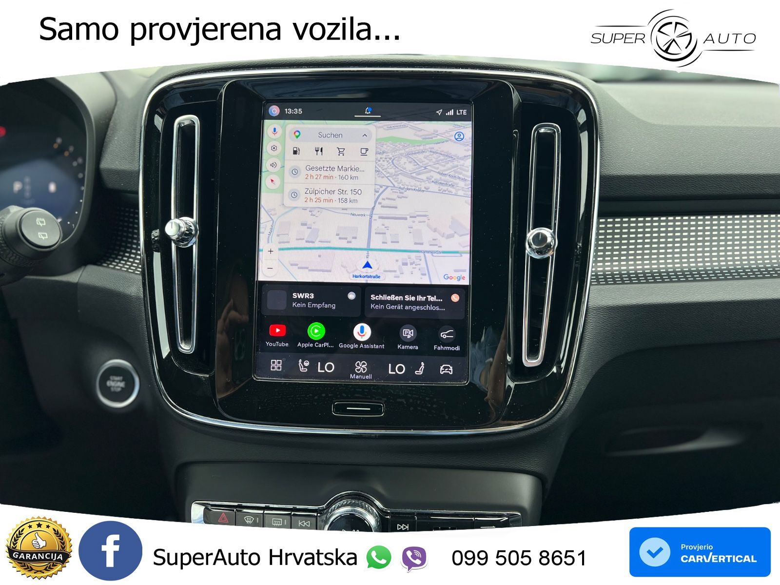 Volvo XC40 2.0 B3 163 KS Automatic LED+GR SJED+ACC