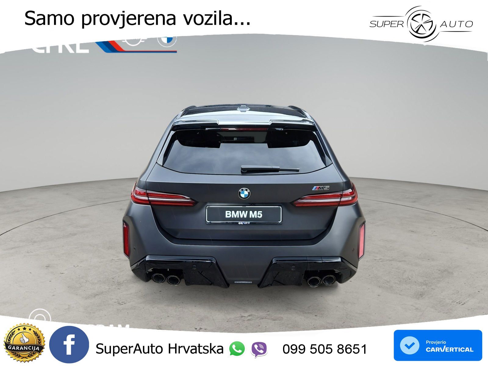 BMW M5 Touring 4.4 V8 (727 KS) xDrive Steptronic ACC+HEAD+4xGR SJED+360+PANO