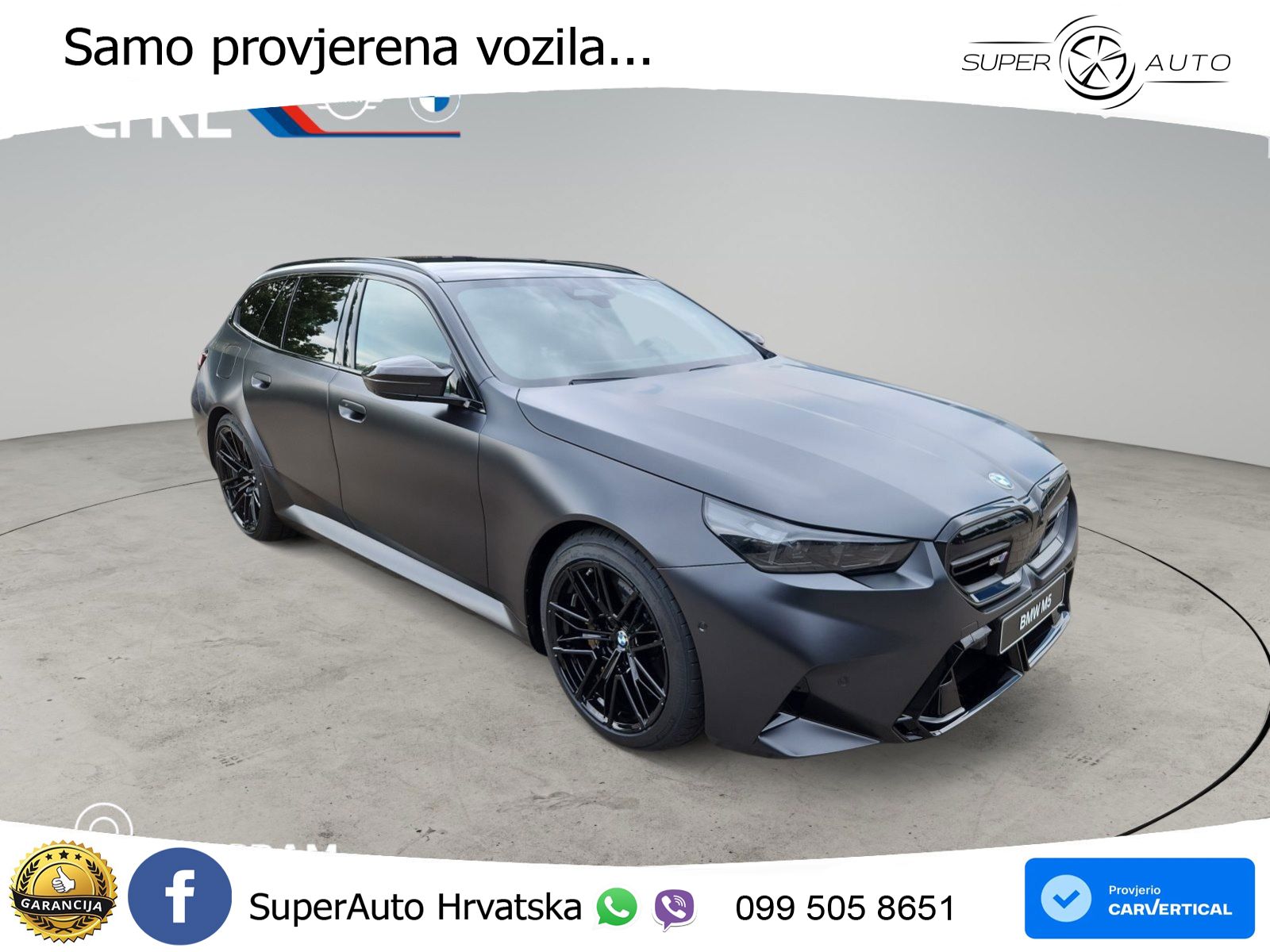 BMW M5 Touring 4.4 V8 (727 KS) xDrive Steptronic ACC+HEAD+4xGR SJED+360+PANO