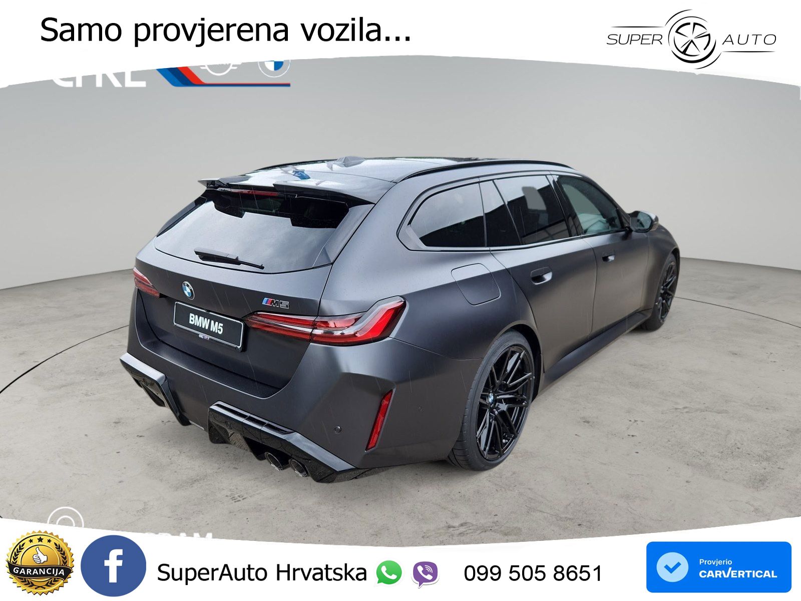 BMW M5 Touring 4.4 V8 (727 KS) xDrive Steptronic ACC+HEAD+4xGR SJED+360+PANO