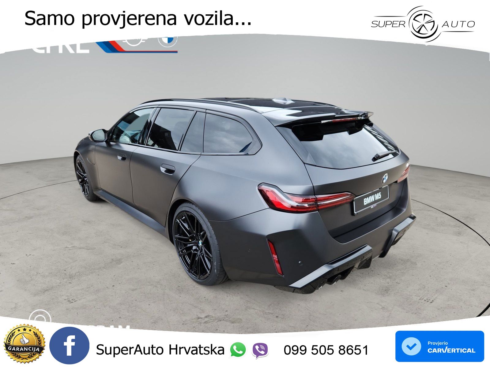 BMW M5 Touring 4.4 V8 (727 KS) xDrive Steptronic ACC+HEAD+4xGR SJED+360+PANO