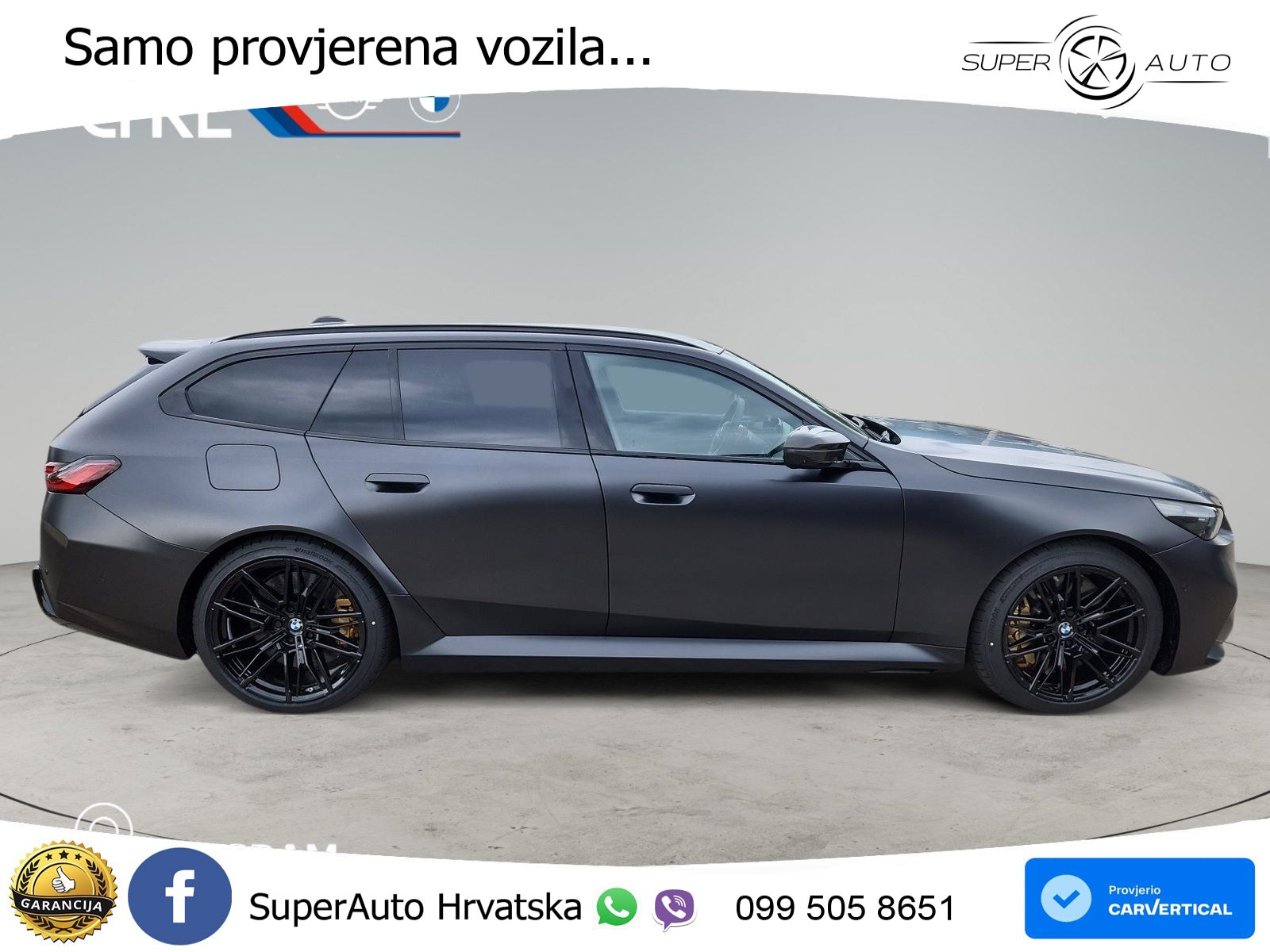 BMW M5 Touring 4.4 V8 (727 KS) xDrive Steptronic ACC+HEAD+4xGR SJED+360+PANO