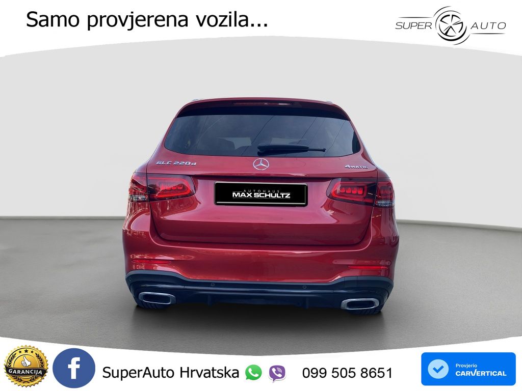 Mercedes GLC 220d (194 KS) 4MATIC G-TRONIC AMG LED+GR SJED+ACC