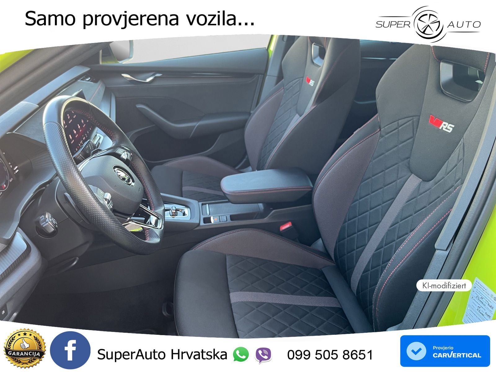 Škoda Octavia Combi RS 2.0 TDI (200 KS) DSG