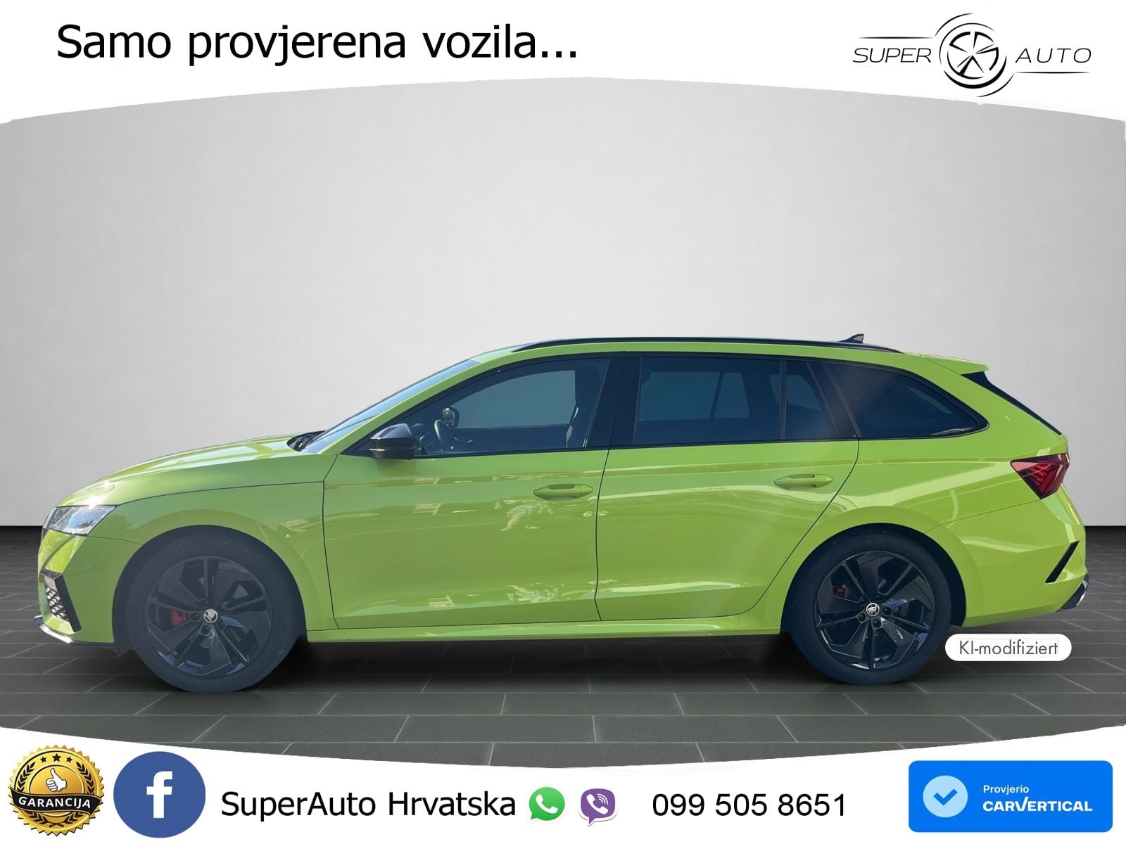 Škoda Octavia Combi RS 2.0 TDI (200 KS) DSG