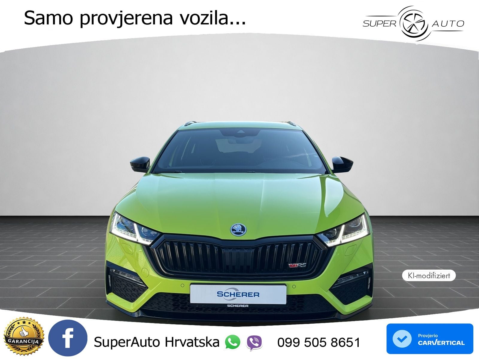 Škoda Octavia Combi RS 2.0 TDI (200 KS) DSG