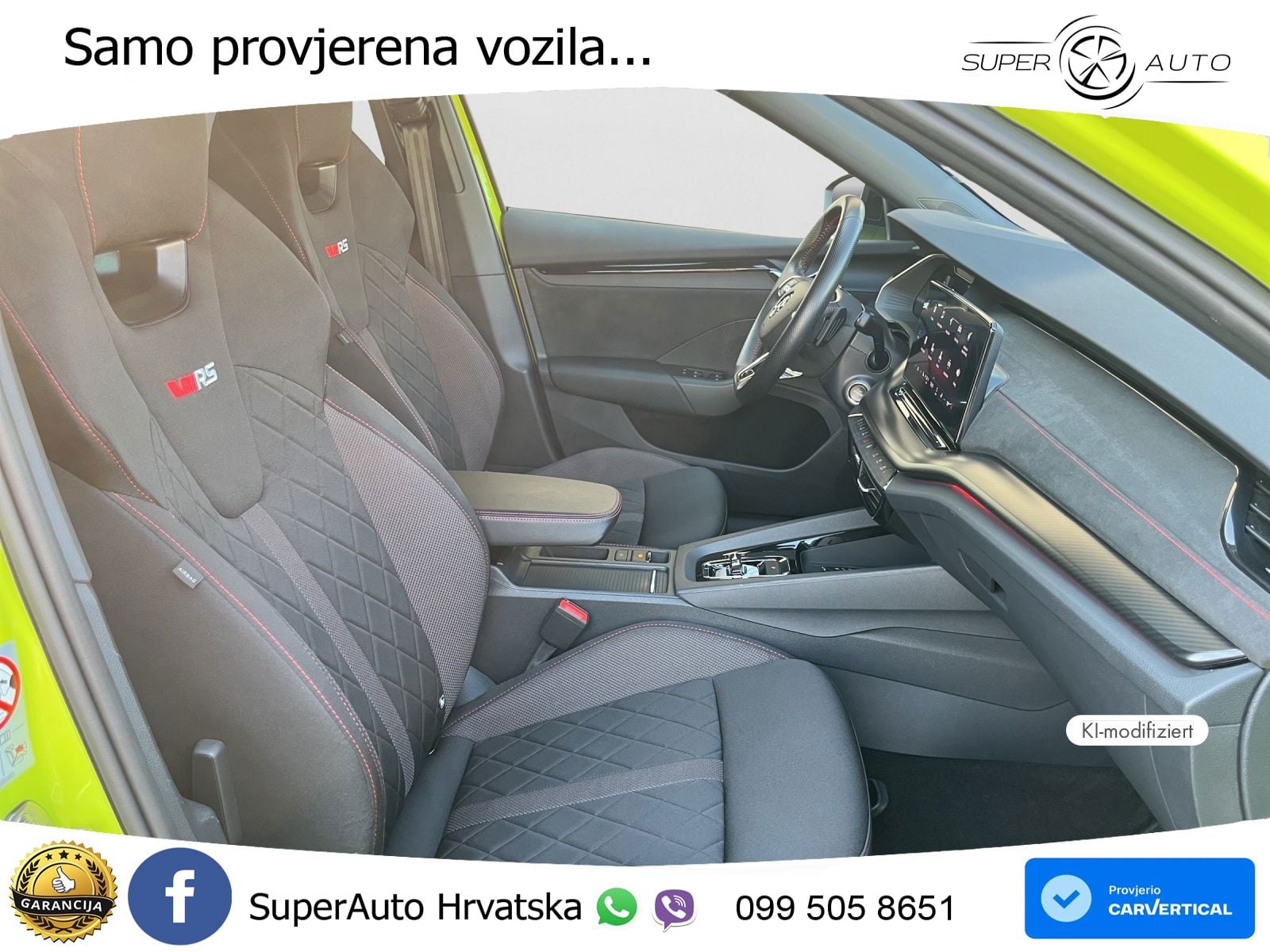 Škoda Octavia Combi RS 2.0 TDI (200 KS) DSG